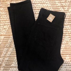 Madewell perfect vintage black jeans